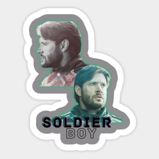 Soldier Boy [Neon] Sticker